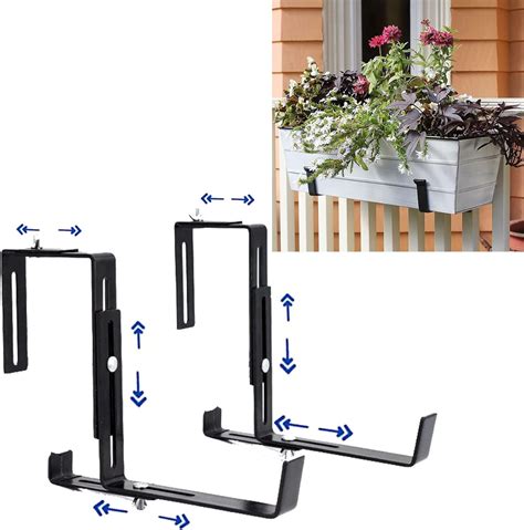 window box metal brackets|window box brackets outdoor.